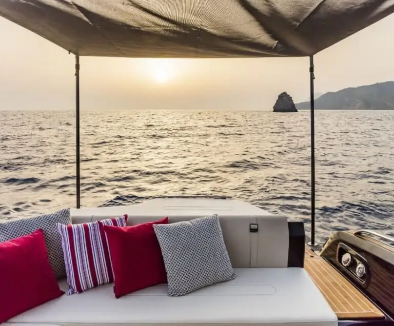 Invictus 280 GT, cubierta de popa — Yacht Charter Marbella, Marbella. Salidas rápidas por la costa para grupos reducidos